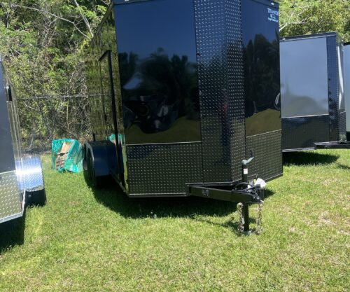 New Blackout 7x14 Cargo Trailers for Sale